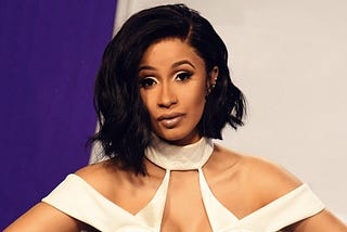 Who would have thought, Cardi B…