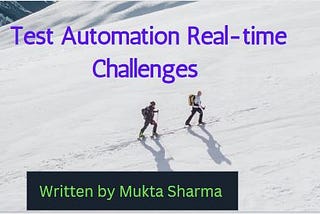 Real-Time Test Automation Challenges