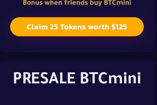 🚀CLAIM 19 BTCMINI 🚀