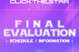 ClickTheStar PERU Final VOTING