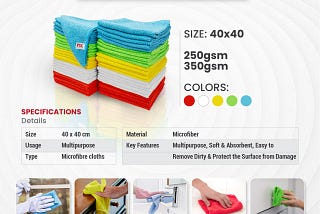 The Ultimate Guide to Microfiber Cloth Supply in Abu Dhabi