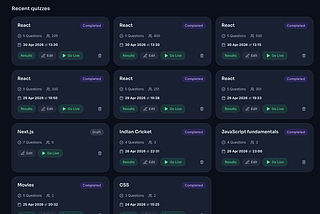 I Built An Application For Live Quizzes To Engage Audience — Includes AI Integration