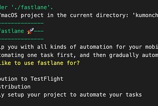 Fastlane With Flutter Ios