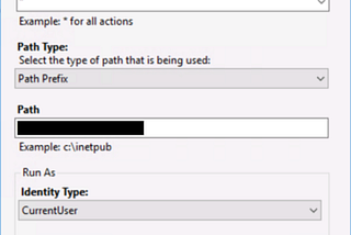 Encrypting sections of Web.Config through runCommand