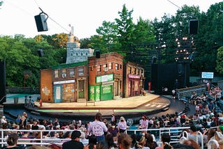 photo from Shakespeare in the Park, 2021