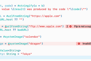 Creating custom Swift Macros (with examples SF Symbol / URL validator / iCloud key-value store…