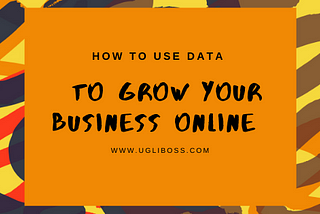 How to use Data to Grow your Business Online