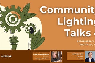 GST Community Light Talks 4 — What’s Our Community Up To?