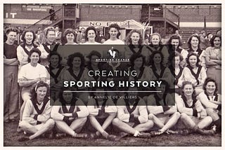 Creating Sporting History