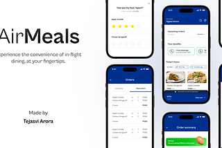 AirMeals: In-flight food ordering application