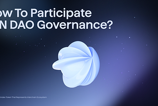 How to participate in ION DAO governance?