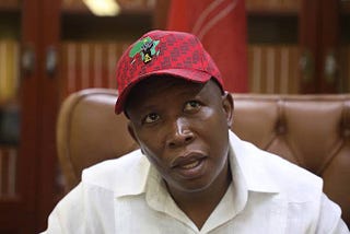 What does Julius Malema mean to Africa?