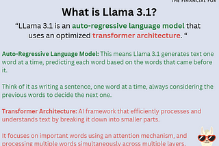 What is Llama 3.1 and how can it be used for Finance?