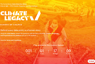 The Humanitarian Data Detective game— A new way to encourage use of GO