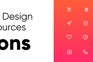5 Free Design Resources — Icons