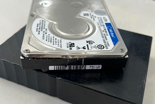 Western Digital — Attempt to open the drive cover