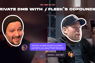 Private DMs With Fleek Network’s Co-Founder Harrison Hines