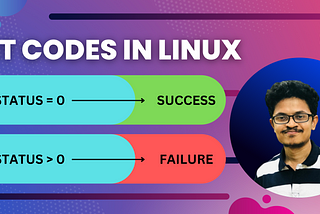 What are exit codes in Linux?