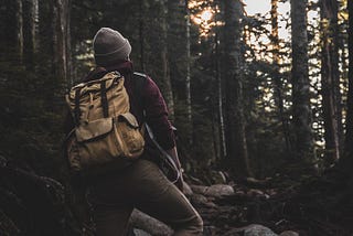 A Better Calf Stretch to Decrease Foot Pain from Hiking