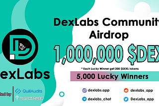 DexLabs($DEXL)Airdrop Announcement!