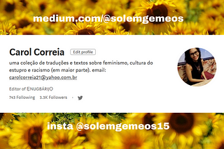 Todos os textos em meu medium