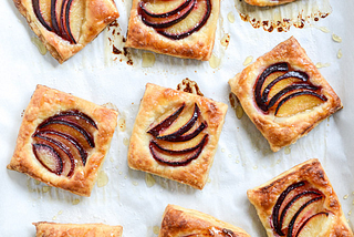 how sweet it is black plum tarts with brown butter and sea salt