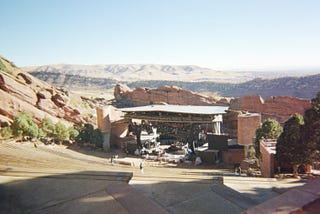 Red Rocks is starting to tumble downhill