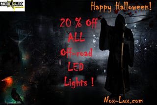 Nox Lux Off-road LED Light Halloween Sale