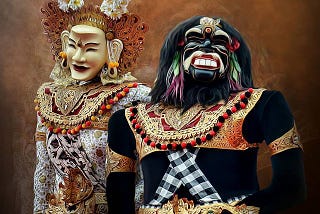 Barong Landung: The story of King Sri Jaya Pangus & Queen Kang Cing Wie