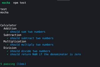 Javascript testing with Mocha: A Series