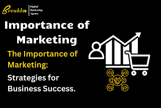 Importance Of Marketing