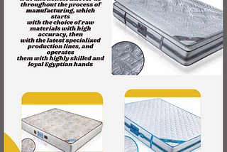 Buy mattress online Egypt Affordable Prices in Egypt | Comfort Hometex