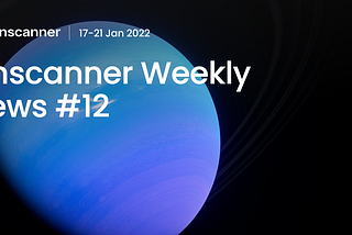 Finscanner Weekly News #12