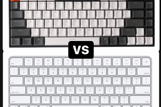 The best external keyboard for software developers — Keychron K2 Vs Apple’s Magic keyboard?