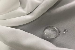 Polyester Waterproof Stretch Microfiber Fabric White Color 220 cm for Mattress Cover