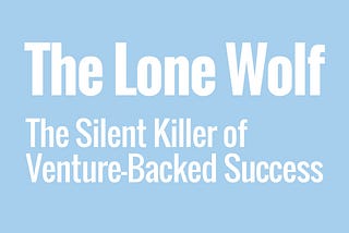 The Lone Wolf