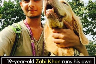 We need more people like Zabi Khan😍
