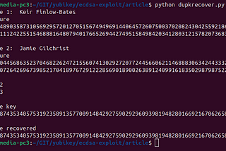 ECDSA Private Key Extraction