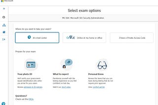 Taking Microsoft exam in Hong Kong