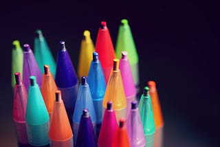 Many colored pencils. Photo: Sharon McCutcheon