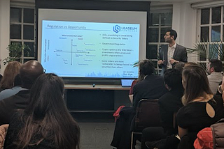 We hosted our first London Meetup! Introduction to Security Tokens
