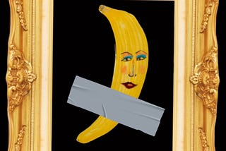 Art Meets AI Alignment Hurdle: Can We Afford Bananas on the (AI)Wall?