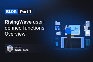 RisingWave user-defined functions: Overview
