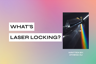 What’s Laser Locking?