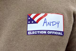 What it’s like as a poll worker in a historic election