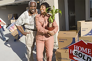 Couple packing, with Home SOLD!