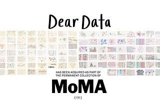 Dear Data has been acquired by MoMA, but this isn’t what we are most excited about.