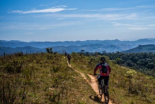 Bike trails in California