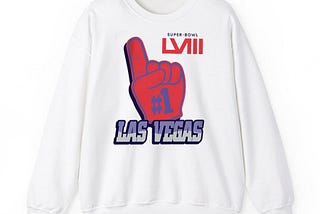 Super Bowl LVIII 2024 Foam Hand T-Shirt