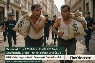 Beximco Defaulted on €33M German Loan; Czech Bank Flags Deshbandhu Group